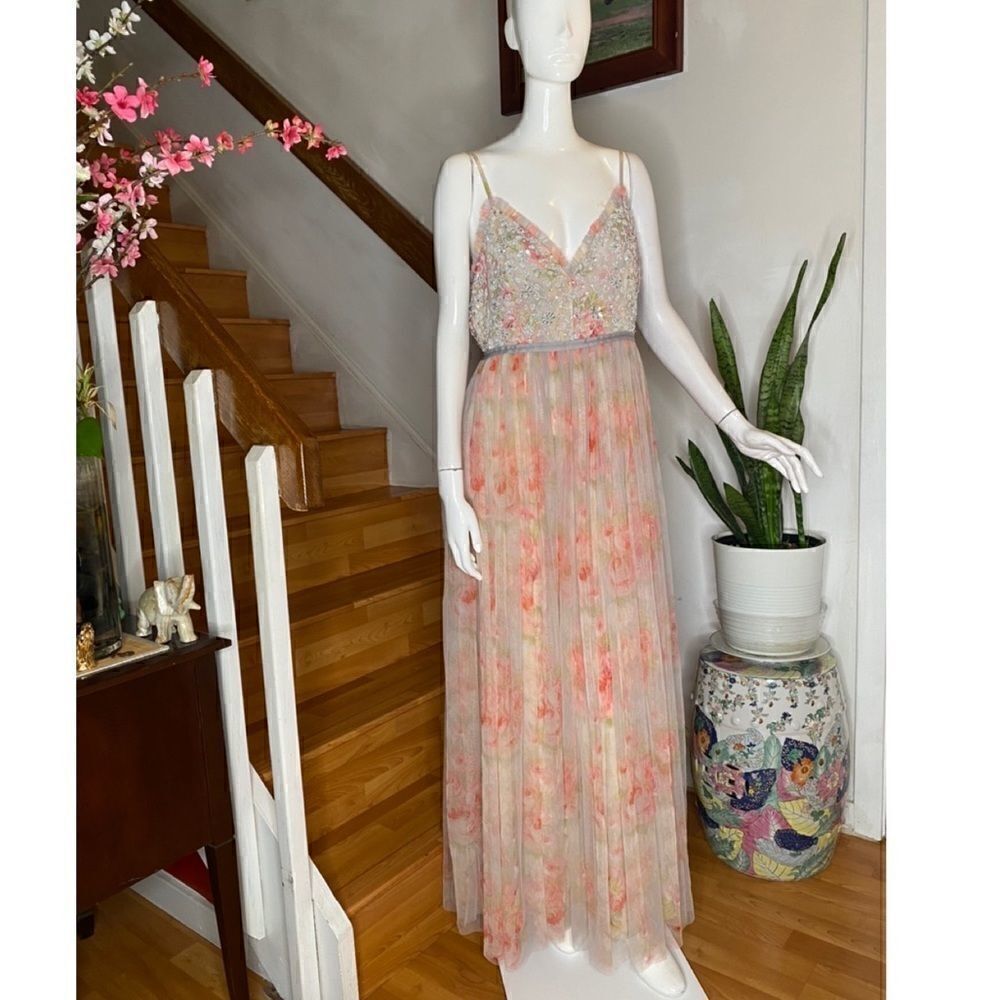 Needle & Thread Ruby Bloom Maxi Dress - BHLDN - Picture 6 of 9